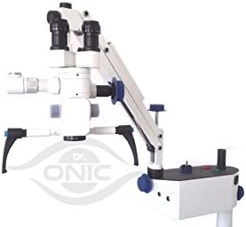 Стенен УНГ-хирургичен микроскоп 3-Стъпка, Фиксирана под ъгъл от 45° Бинокъл с Подобрена led подсветка ISO CE Dr.Onic