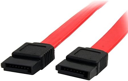 StarTech.com 6-инчов кабел SATA Serial ATA Кабел SATA - Serial ATA 150/300 - от SATA (F) до SATA (F) - 5.9 инча - червен