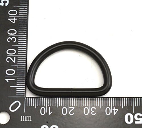 D пръстени вътрешен диаметър Wuuycoky 1,25 Ключалката D-образни несварные За връзване лямками Цвят по избор