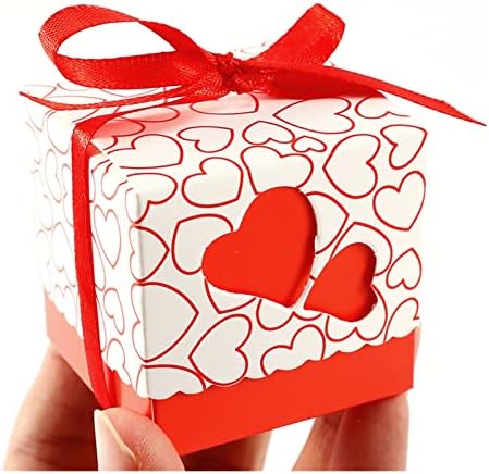 LIANAI SUIYUAN 50 бр. Хапчета Сватбена Украса на Опаковка за кутии от Бонбони, Подаръчни Кутии за шоколадови Бонбони