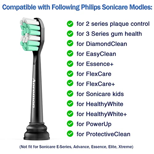 Сменяеми глави за четка за зъби Aoremon за Philips Sonicare - Сменяеми дюзи за зъби, съвместими с Sonicare