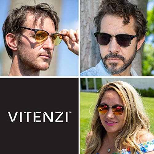 Бифокални очила VITENZI за Мъже И Жени с Тъмни Очила за четене без Рамки, с Ридерами - Tivoli