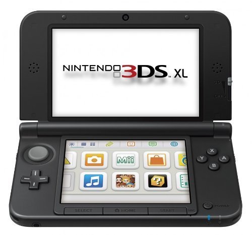 Nintendo 3DS XL - син / черен [стар модел] Игри в пакет