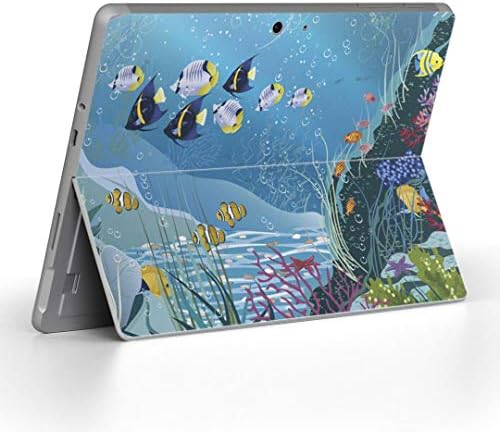 стикер igsticker за Microsoft Surface Go/Go 2 Ультратонкая Защитен Стикер за тялото Skins 001363 Морска риба