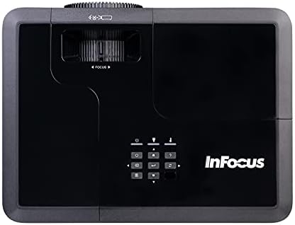InFocus IN134 DLP, XGA 4000 Лумена, 3-Кратно проектор TechStation с поддръжка на HDMI, VGA, 3D и Wi-Fi