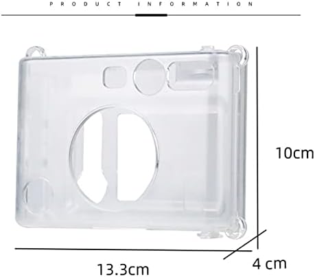 Прозрачен калъф Ngaantyun Mini Evo камера за миг печат Fujifilm Instax Mini Evo, Прозрачна защита за фотопринтер с