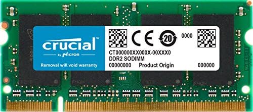 Памет за преносим компютър изключително важно 1GB DDR2-800, PC2-6400, 200-пинов sodimm памет CL=6 Без буфериране БЕЗ ECC-код