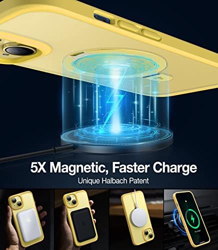 Калъф TORRAS Magnetic UPRO Ostand за iPhone 14 / калъф за iPhone 13 6,1 инча, Съвместима с MagSafe, Матирана