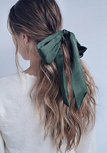 Комплект гумени ленти за коса Lussy Есс + шал – Леопард + Скоба за нокти | Аксесоари за коса за жени + Момичета | Скоба