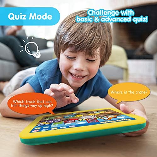 BEST ОБУЧЕНИЕ INNO PAD Smart Fun Pic - Развитие на играчка-таблет за изучаването на азбука, цифри, цветове, форми, животни,