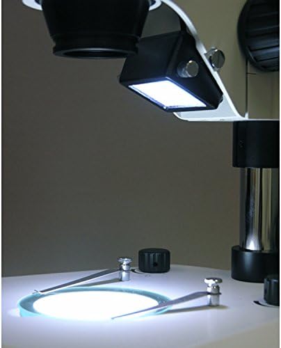 Професионален бинокъла на стереоскопични увеличение на микроскопа AmScope SM-1B-PL, Окуляры WH10x, увеличаване