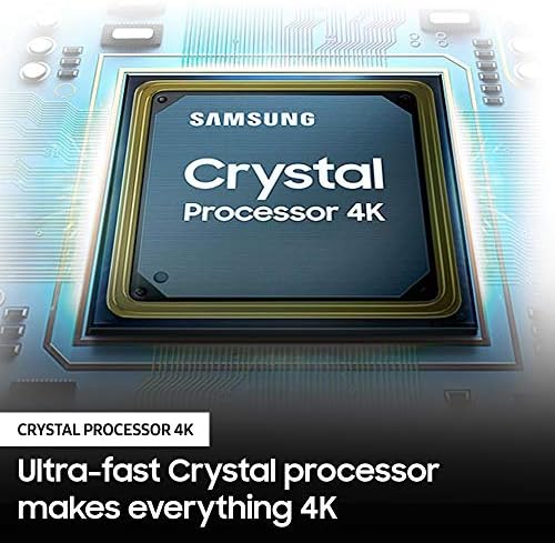 SAMSUNG 85-инчов HDR клас Crystal 4K UHD серия AU8000, 3 порта HDMI, газта трафик, преглед на натискане на КОМПЮТЪР към