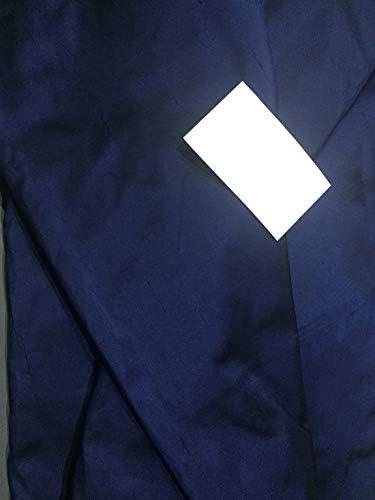 Плат Dupioni от чиста коприна 54 тъмно синьо DUP277[1] от ярд