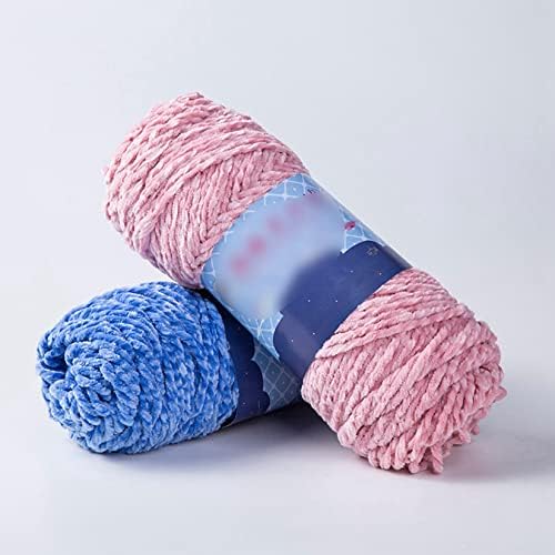 Мека Прежда за плетене на една кука Мека Прежда за Плетене на Одеяла, Комплект за Плетене на една кука за Начинаещи Възрастни