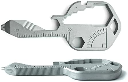 Джобен Инструмент под формата на ключ 24 в 1, Многофункционален Ключ с Веригата за ключове, Инструмент за употреба на