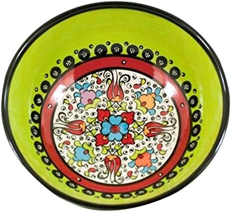 Класическа купа от турски порцелан Nimet 15 см от Paykoc N10015 Светло-зелен цвят