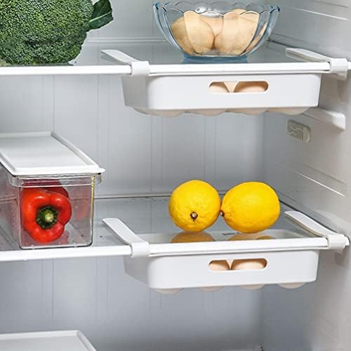 Zerodeko Титуляр за яйца за хладилника: Кутия за съхранение на яйца с 12 Мрежи, Кутия за съхранение на Пресни