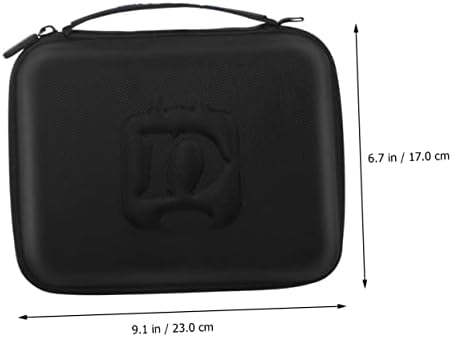 Mobestech Калъф Чанта pocket video camera Чанта За съхранение на Eva камера, Съвместима с джобна защита от носене, Съвместима с джобна чанта, Съвместима с osmo, преносим цип