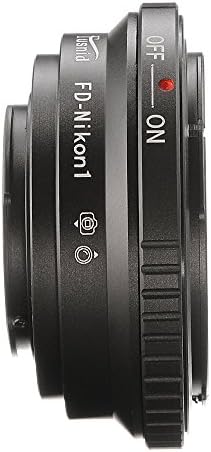Адаптер за закрепване на обектива Fotga за обектив Canon FD-Mount за огледален фотоапарати Nikon 1 J1 J2 J3 V1