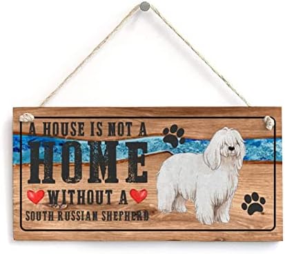 Табела с Цитат за любителите на кучета Bichon Frise Къща Без Куче - Това Не е Къща, Забавен Дървен Знак за Кучето, плака
