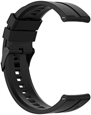 Каишка за часовник HUABAO 22 мм, Съвместим с Huawei Watch GT3 46 мм/GT2 46 мм/GT2 pro/GT 2д, Регулируем Силиконов