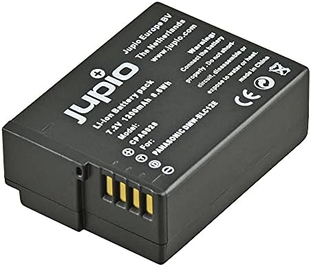Преносимото батерия за цифров фотоапарат Jupio за Panasonic DMW-BLC12E, Сив (CPA0028)