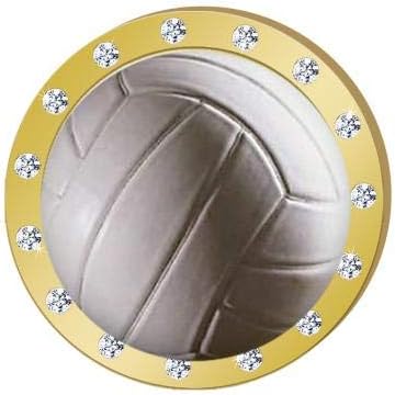 Короната Награждава Волейбольную Златна Игла С Кристали, Златни Волейболни Игли