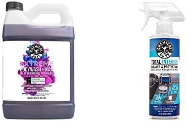 Химично сапун за измиване на автомобила CWS207 Extreme Bodywash & Wax Foaming, 128 течни унции, С аромат на грозде и