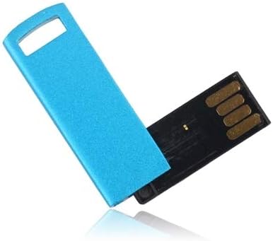 Компютърно съхранение на данни LUOKANGFAN LLKKFF 4GB Metal Series USB 2.0 Флаш диск (син)