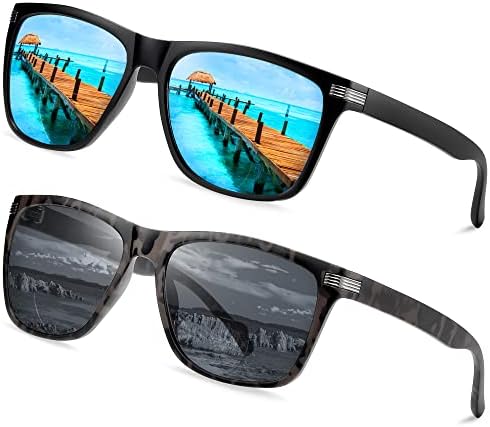 EYEGUARD 2 Опаковки Бифокальных Слънчеви очила за четене за Мъже Със Защита UV400 На Открито Класически Дизайнерски Слънчеви