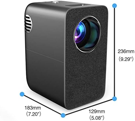 Домашен проектор WIONC с резолюция Full HD 720P, проектор за домашно кино, видео, led Проектор за вашия телефон (Цвят: X760 W, размер: 183 *129 * 236 мм)
