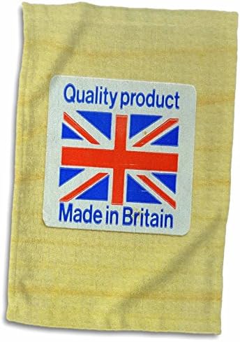 3dRose Florene Humor - Британски продукти с добро качество - Кърпи (twl-80249-1)
