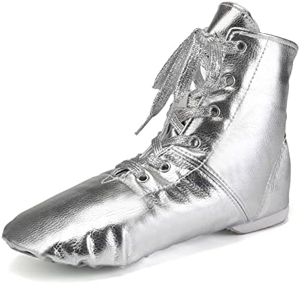 Дамски обувки за Джаз Танци HIPPOSEUS с Разрезной Подметка, Спортни Ботильоны за Танци, Мъжки Обувки за Танци