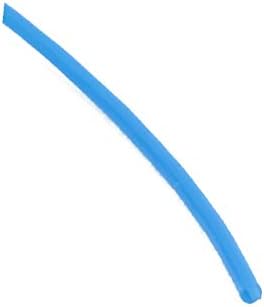 X-DREE 0,86 мм x 1,16 мм висока температура синя тръба, устойчива на PTFE, 5 метра 16,4 фута (Tubi blu resistenti ad alta