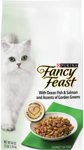 Храна за котки Purina Fancy Feast С морски риби и сьомга - (2) 3 Фунтовый пакет