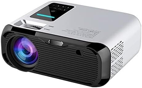 Проектор LHLLHL LED Mini Micro е Преносим видео проектор с USB за игрални филми за Домашно Кино