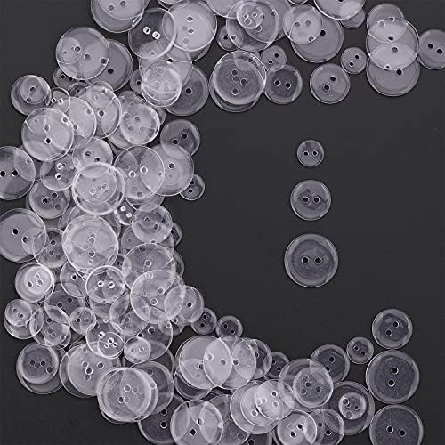 Магазин за Изрязване на Кръгли Пластмасови Копчета с 2 Дупки с Различни размери, за Облекло Diy, Детски ръчно изработени бижута,