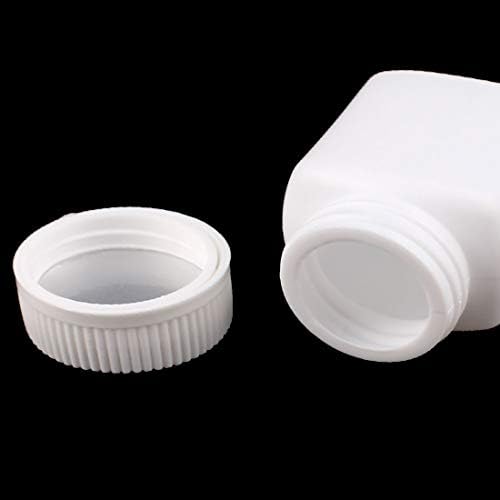 Нов Lon0167 90cc Квадратни Празни Пластмасови Бутилки за лекарства на таблетки и Капсули, Бутилки за продукти