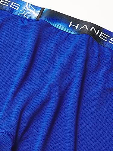Къси панталони-боксерки Hanes Men ' s Sport X-Temp Ultra Lightweight Long Leg Boxer Brief 4 в опаковка