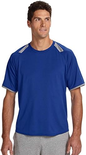 Мъжки t-shirt Russell Athletic Dri-Power с инкрустации от цветни блока