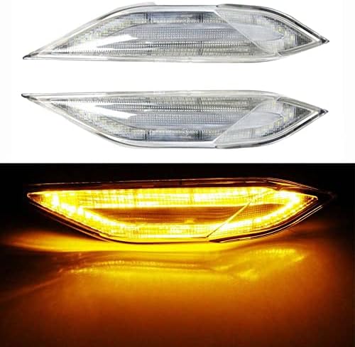 Странични Габаритни светлини TOTMOX, Мигачи на Предното крило, Въртящи се лампи, Съвместими с Porsche Cayenne 958 92A 2011-2014