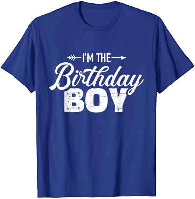 Аз син-рожден ден момче, подходяща семейна Тениска