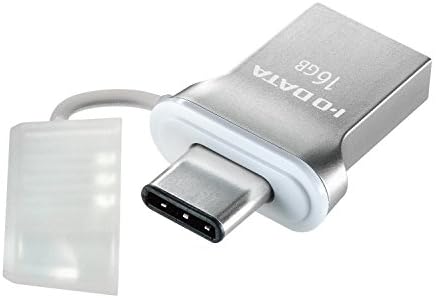 Данни за входно-изходни U3C-HP64G USB Памет, USB 3.1, Gen1, от Type-C-Type-A, Оборудван с двете части за