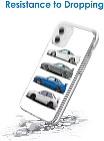 Калъф за телефон е Съвместим с iPhone 14 Pro Max Case JDM Racing Legends Колекция от спортни коли Избери Своето оръжие