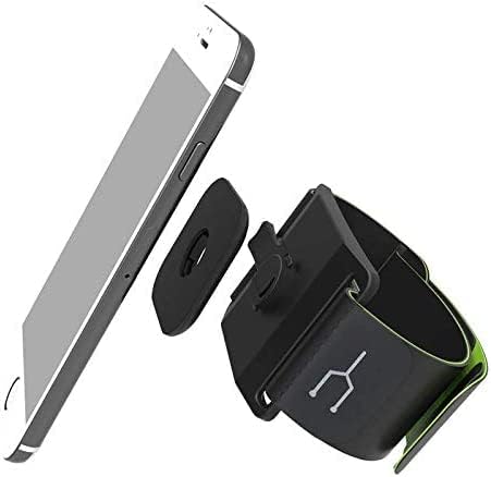 Водоустойчив колан за джогинг Navitech Black За вашия мобилен телефон е Съвместим с Samsung Galaxy XCover Pro Enterprise Edition