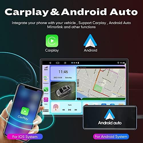 WOSTOKE 13,1 Android Радио CarPlay и Android Авторадио Автомобилната Навигация Стерео мултимедиен плейър GPS Сензорен екран с RDS функция на DSP БТ WiFi Подмяна на устройство за Kia Optima K5 -2