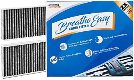 На кабинковия филтър Spearhead Odor Defense Breathe Easy, подходящ както OEM, срока на услугата до 25% по-дълго с активен
