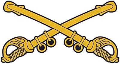 Дизайн на Чаши Дивизия на Армията на САЩ - Конна Емблема 3-инчов Светоотражающая Пълноцветен Винил Стикер