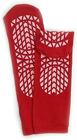 Нескользящие защитни чорапи с двустранно дизайн на протектора Secure Step, 6 Двойки