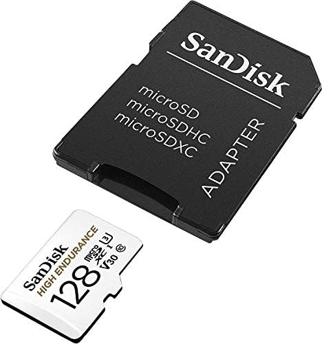 Висока производителност на видео карта SanDisk 128GB microSDXC за видеорегистраторов Работи с видеорегистраторами
